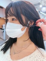 ロウバイレボ 柏(lou by revo)&nbsp;ミディアム/韓国風/レイヤーカット/顔回りカット/柏駅