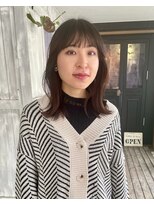 ロウイ 下北沢(LOAWe)&nbsp;#LOAWe style 「イメチェン　前髪」