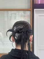 フィッティ 横須賀中央店(fiti)&nbsp;カチモリヘア〈リボンアレンジ〉