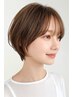 【新規限定】似合わせカット+ハリコシ・艶UPケラチントリートメント　￥7700