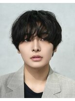 シティ(CITY)&nbsp;韓国メンズヘア　シースルーマッシュ　ニュアンスパーマ