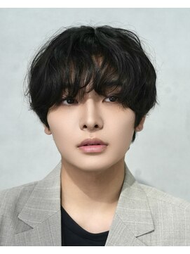シティ(CITY) 韓国メンズヘア シースルーマッシュ ニュアンスパーマ