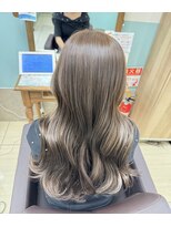 アースオーセンティック 大分下郡店(EARTH Authentic) ブリーチなし!透明感抜群オリーブベージュ