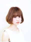 大人可愛いニュアンスボブ［蘇我駅］