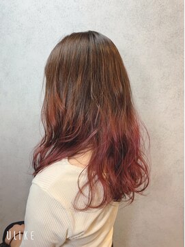 ヘアサロンM 新宿 オールシーズンカワイイ(^^)グラデーション