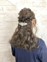 プライズ アイリス 池袋東口店(prize Iris)&nbsp;結婚式パーティーヘアセットヘアアレンジ