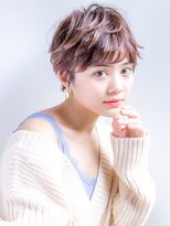 ロンド パルティール 大宮(Lond partir)&nbsp;【石田勇士郎】アッシュブラウン毛先パーママニッシュショート