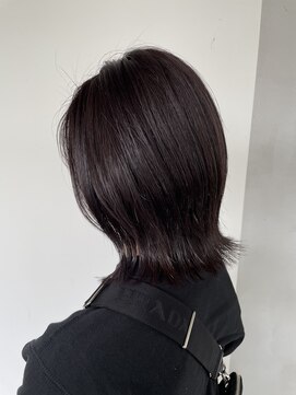 エル(aile) ダークプラムバイオレット