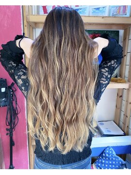 トーク 伊丹本店(TAL'KE) TAL'KE/バレイヤージュ×ベージュ_694