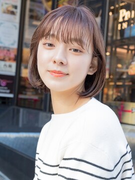 アフロート ギンザ(AFLOAT GINZA) 【白川style】20代30代40代小顔カット大人かわいい韓国風ボブ