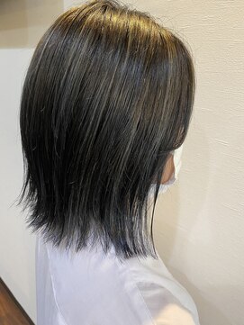 ヘアーデザイン アズール(Hair Design Azur) 【Azur】 極細ハイライト×ダークグレージュ