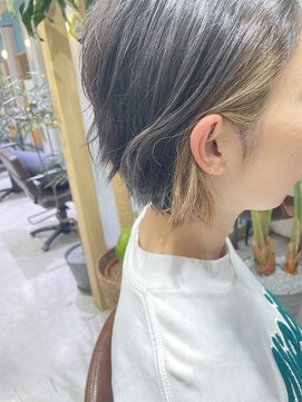 ダブル(W) 【hair salon W】インナーベージュカラー
