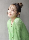 夏のオススメヘア♪お団子