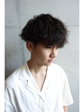 マール 矢場町(MARL) 波巻きスパイラルパーマ×マッシュ