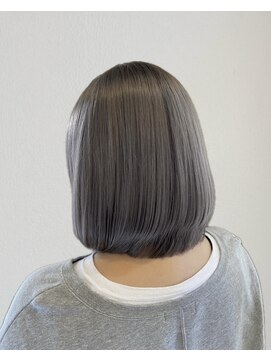 リズヘアー(RIZZ hair) グレージュ◯ダブルカラー_柳田佑樹