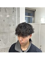 メルシー トータル ブランディング サロン(merci TOTAL BRANDING SALON)&nbsp;Vマッシュ×波巻きスパイラル 横浜
