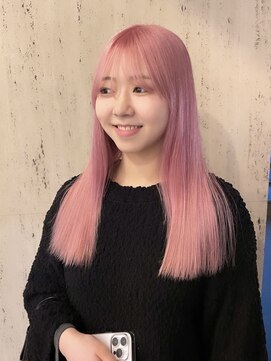 プネル 渋谷(PUNEL) ニュアンスピンク/ホワイトピンク/ペールピンク［YURI]