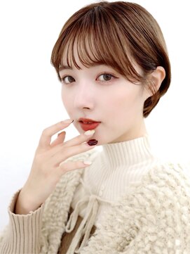 ティオ(tio) #ショートカット×ひし形ショートボブ×前髪あり20代30代40代