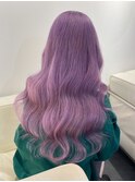 7562ニュアンスカラーラベンダーパープルダブルカラーハイトーン