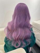 ベレーザ 渋谷(BELEZA)&nbsp;7562ニュアンスカラーラベンダーパープルダブルカラーハイトーン