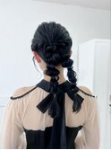 【MAI】ツイン編み下ろしアレンジ