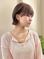 トマト(TOMTO) 【RENA】ミニボブ_外ハネボブ_デザインカラー