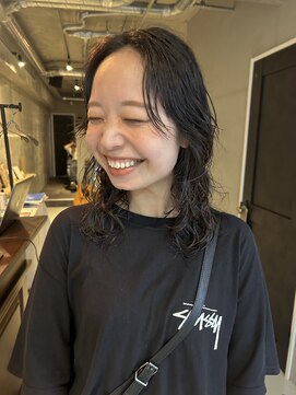 ソイリウム 下北沢(soi rium) レイヤーパーマ_ウルフパーマ_前髪なしパーマ_ニュアンスパーマ