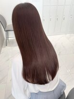 ロイ(Roi)&nbsp;まろベージュ_マロンベージュ_ツヤカラー_髪質改善_担当西村