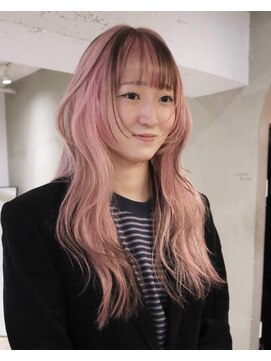 ローレン(LOREN) 黒髪/ボブルフ/ネビージュ/小顔/ワンレン/栄/髪質改善/前髪