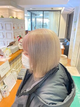 ピュア ポイント 和光店(PURE POINT) ミルクティーベージュ/ハイトーンカラー