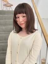 エヌ 烏丸(enu) ベージュ+レイヤー/竹本/enu烏丸/京都美容室