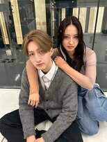 メンズサロン キング 枚方店(Men’s salon K!ng)&nbsp;ホワイトメッシュ/ツイスト/ツイスパ/パーマ/メンズ/眉毛