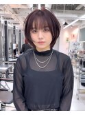 ハッシュボブ　ハッシュカット　レイヤーボブ　ふんわりボブ