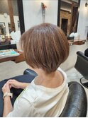 ショートボブ/くびれショート/009