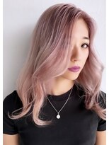 アンダーバー(UNDRvr)&nbsp;ホワイトグレージュチェリーブラウン バレイヤージュ