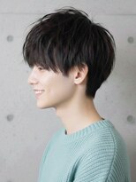 トゥルートラスト オムオム 甲府和戸(True Trust HOMME HOMME)&nbsp;メンズ フェザーショート マッシュショート ダークアッシュ