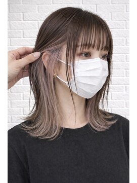 アンディー(&dy) イヤリングカラー/ダブルカラー/髪質改善トリートメント