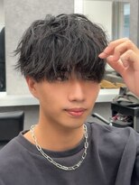 エルマーク 四条烏丸(L-MARK)&nbsp;シャドウパーマ/曲がる縮毛矯正/ニュアンスパーマ/men's/眉毛