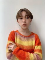 トイロ 横浜(Toiro)&nbsp;ハンサムショートセンターパートショートダブルカラー