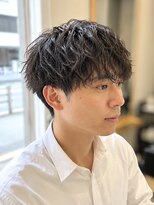 アルフレッド 平針店(alfRed)&nbsp;似合わせメンズパーマ マッシュ　天白区/平針駅/30代/20代/men's