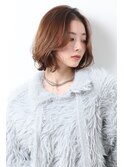 【ナチュラルボブ】40代50代60代大人ボブ/白髪ぼかしハイライト