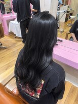 ロア バイ アヴァンス 天王寺店(Lowa by avance.)&nbsp;透明感カラー《ブルーブラック》