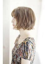 シュシュット(chouchoute)&nbsp;吉祥寺3分/前髪ココアブラウン大人かわいいフリンジウェーブ/015