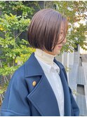 ミニボブ シナモンベージュ