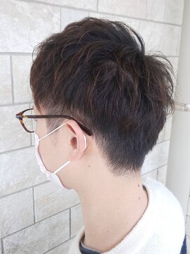 アメイジングヘアー 中沢店(AMAZING HAIR) 【AMAZING HAIR中沢店/村山】ツーブロックショート×春パーマ