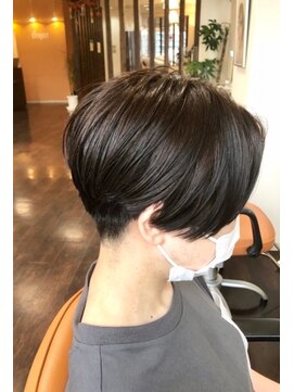 ヘアー スタイリスト(hair STYLIST) 前下がり前髪なし☆ハンサムショート