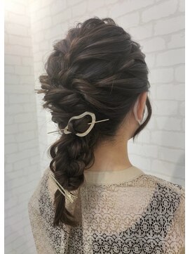 ユニックス ララポート豊洲店(UNIX Salon&Spa) ヘアセット/セット/ヘアアレンジ/編み込み/成人式/結婚式/2次会