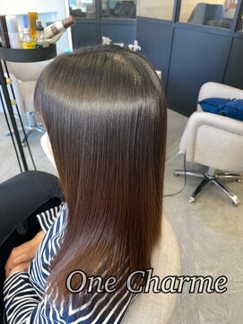 ワンシャルム(One Charme) ダメージレス髪質改善酸性矯正