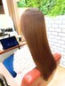 カット＋髪質改善カラー＋髪質改善Trストレート＋ヘアエステ【川越川越西口】