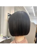平行ボブ×地毛風ストレート×ナチュラルボブ×ミニボブ